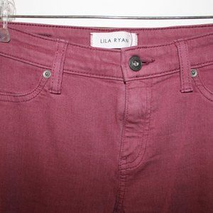 💜 Lila Ryan Stretch Jeans Plum Size 27